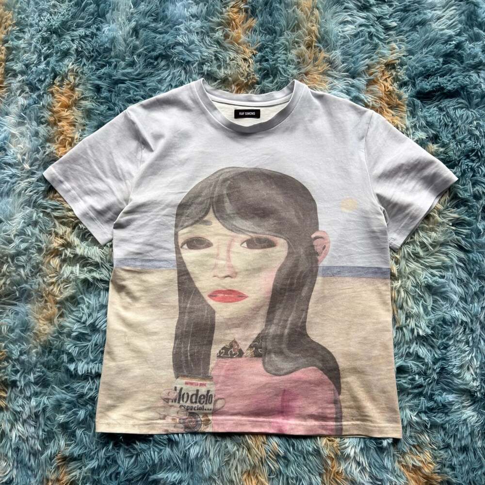 Raf Simons SS13 Brian Calvin Alta California Modelo Special Graphic T-Shirt